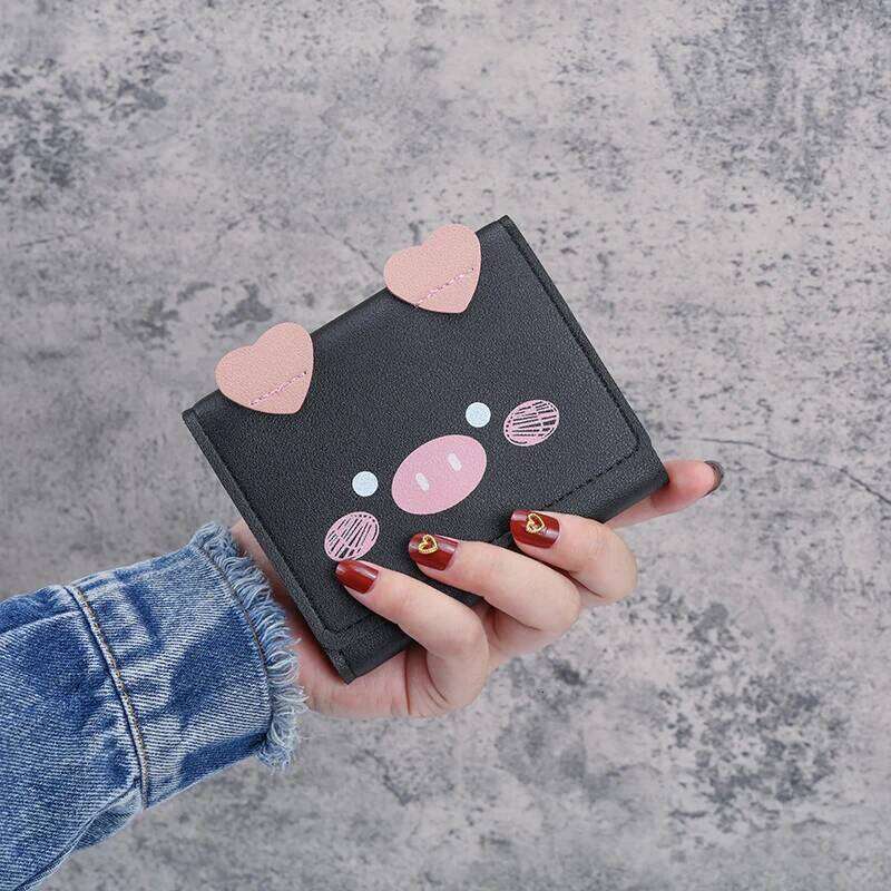 short female cartoon cute student Korean version of multi-card ladies wallet C260304