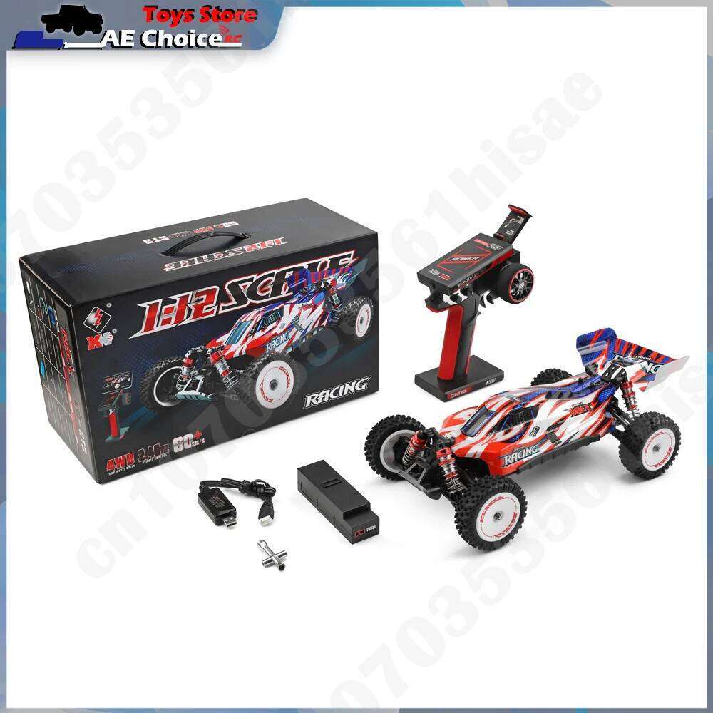 WLtoys 124008 1/12 V8 Brushless 65Km/H High Speed 4WD Drive Off-Road 2.4G 11.1V 1300mAh RC Car Toy Gift C260305