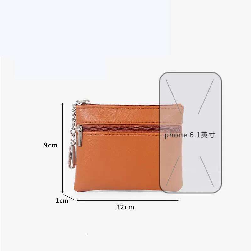 Women Coin Purse Men Small Bag Wallet Change Purses Zipper Money Bags Children Mini Wallets Leather Key Holder Case C260304
