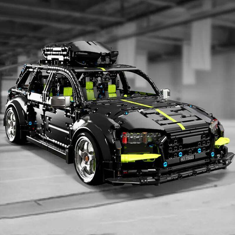 High-tech Expert 2896pcs Audied RS6 Touring Model Building Blocks MOC City Sport Car Travel SUV Vehicle Bricks Toys For Kids Z260305