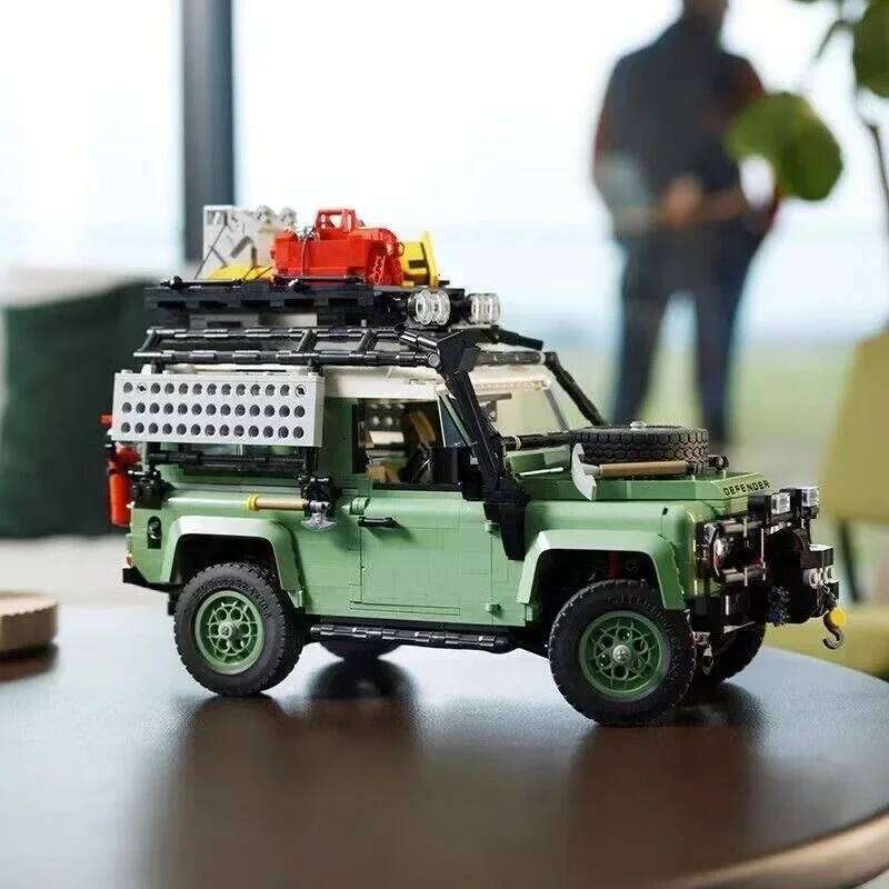 2336pcs New High-Tech Land Rovered Defender 90 Bricks Compatible 10317 Super Off-Road Racing Car Building Blocks Kids Toys Gifts Z260305