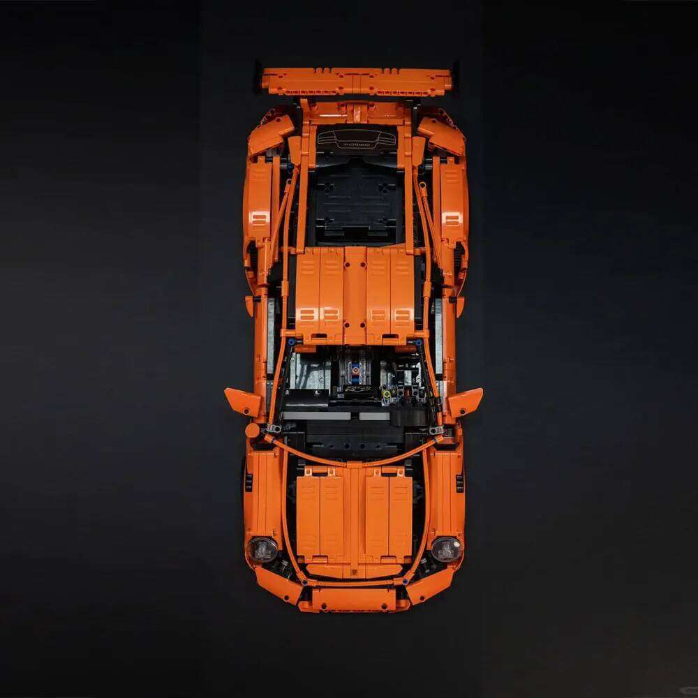 2704PCS Technical Orange GT3 RS Sport Car Building Blocks Supercar Assemble Bricks Vehicle Toy Gift For Children Adult Z260305