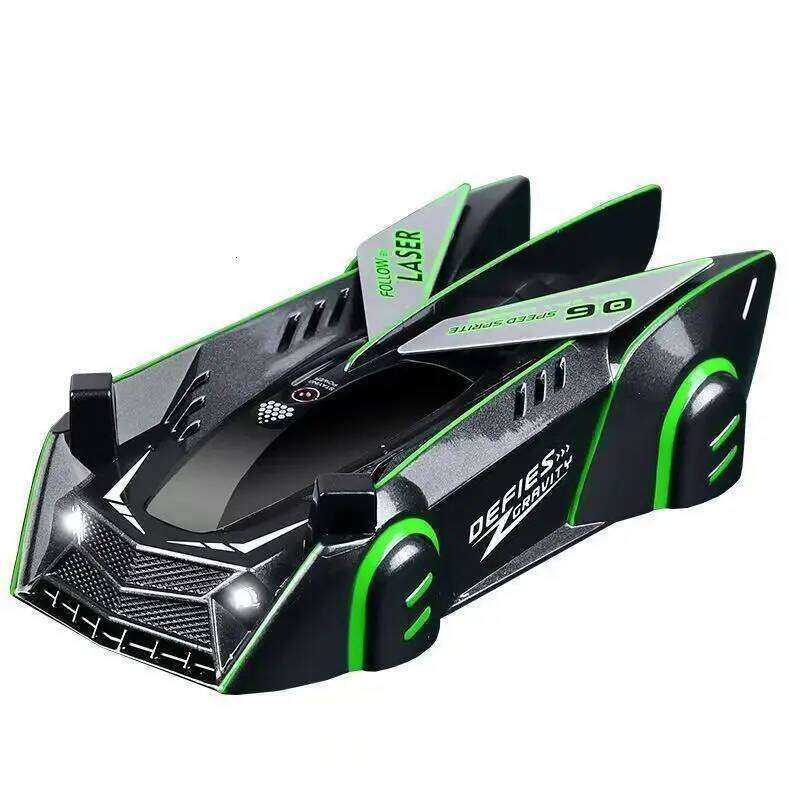Light Chasing Climbing Car Infrared Sensor Remote Control Wall Four-Wheel Drive Racing Kidsren's Toys C260305