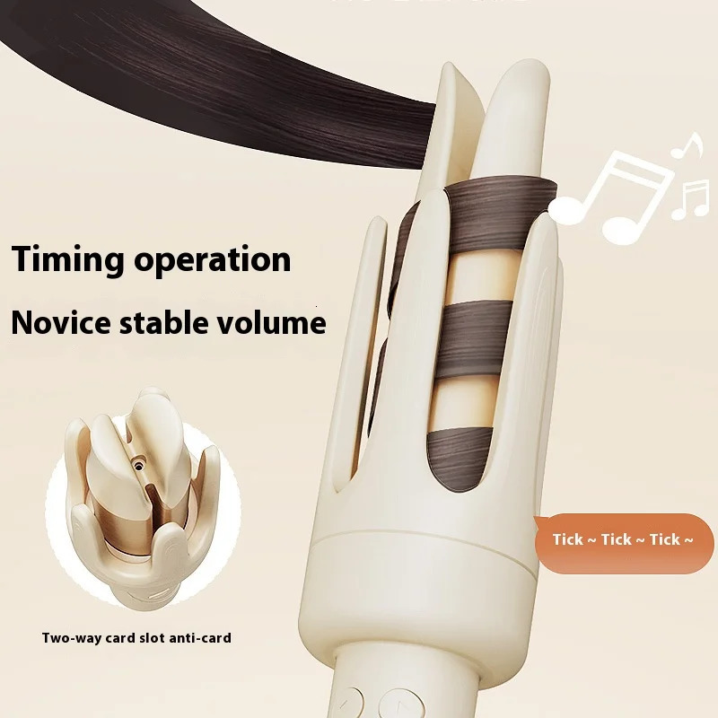Automatic Curler 32mm Automatic Rotating Ceramic Curler Professional Curling Wand Curler 260305
