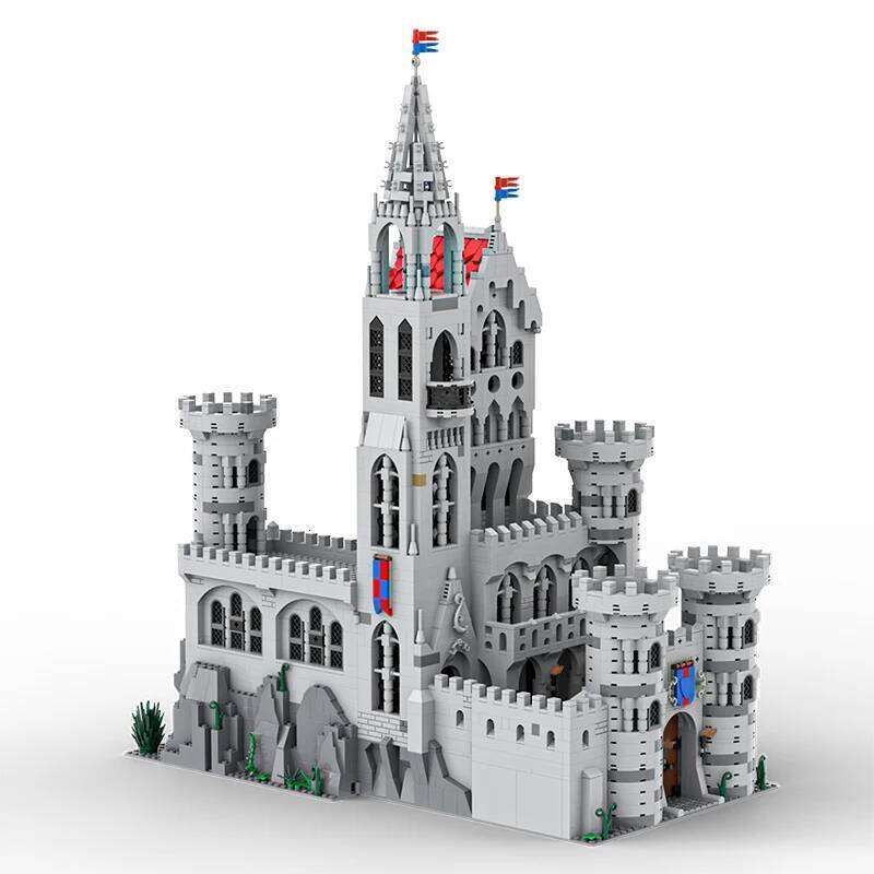 3999PCS Movie Ring Knight Castle Medieval Set,City Architecture Modular Building Block Assembly Model Kit,Adults Gift Z260306