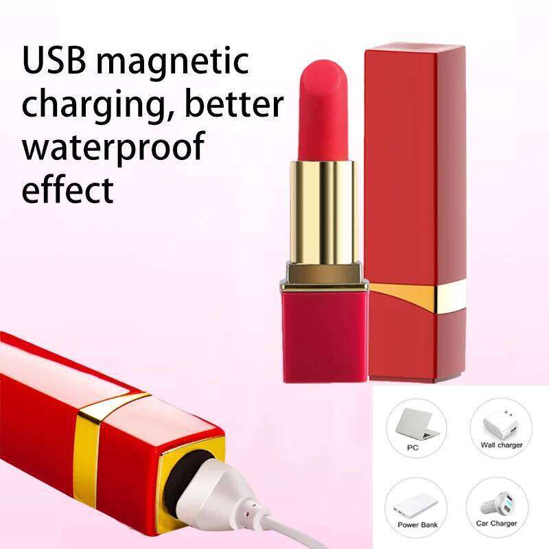 Lipstick Mini 10 Speed Bullet Vibrator Dildo Clit Stimulator G Spot Massage Masturbator Adult Sex Toys For Women W260305