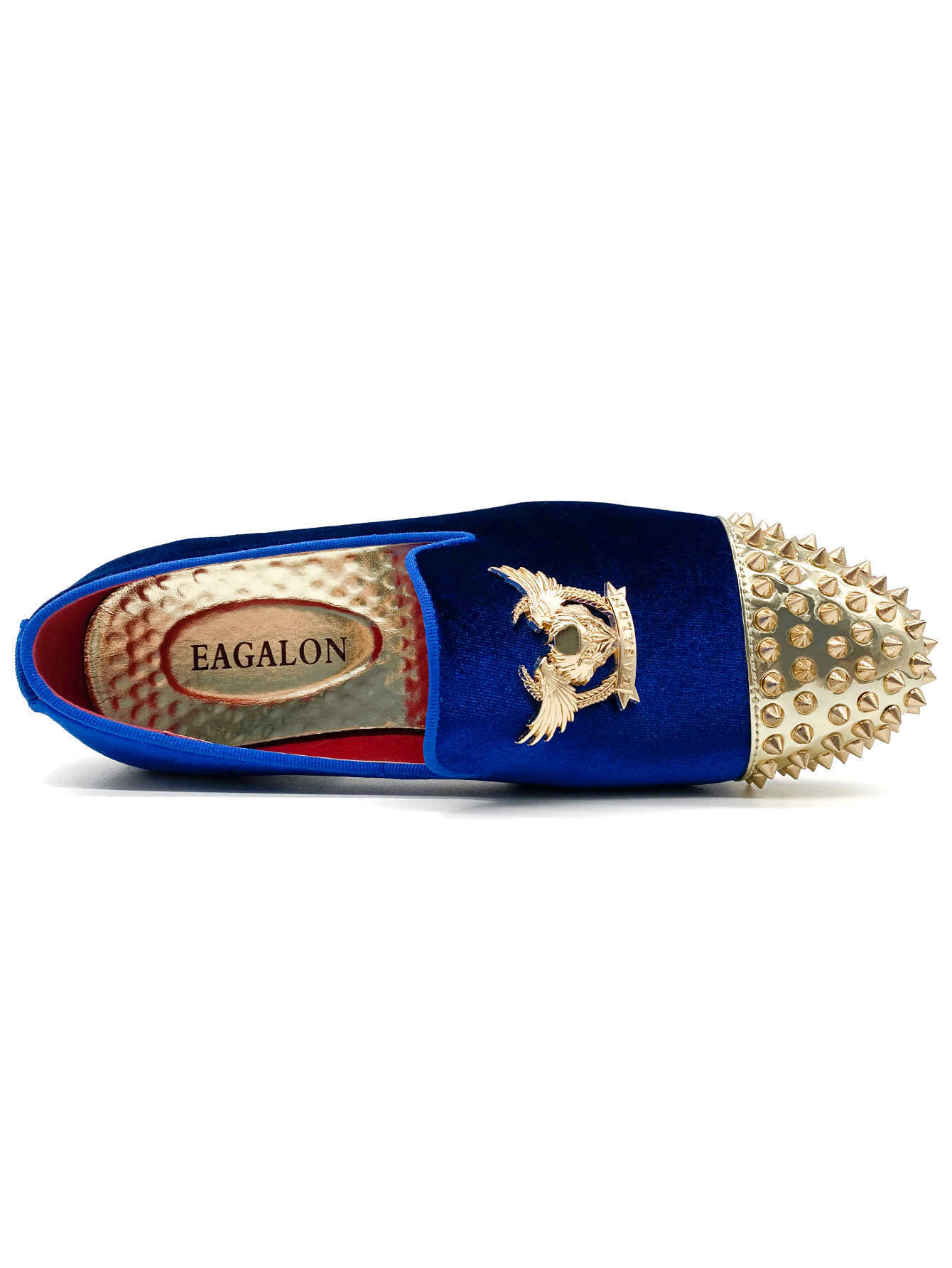 Nxy Brand Diamond-studded Splicing Designer gold Loafers In Loafer Interior Shoes Toe Smooth Upper Business Shoes Waxed Finishing Dress Shoes