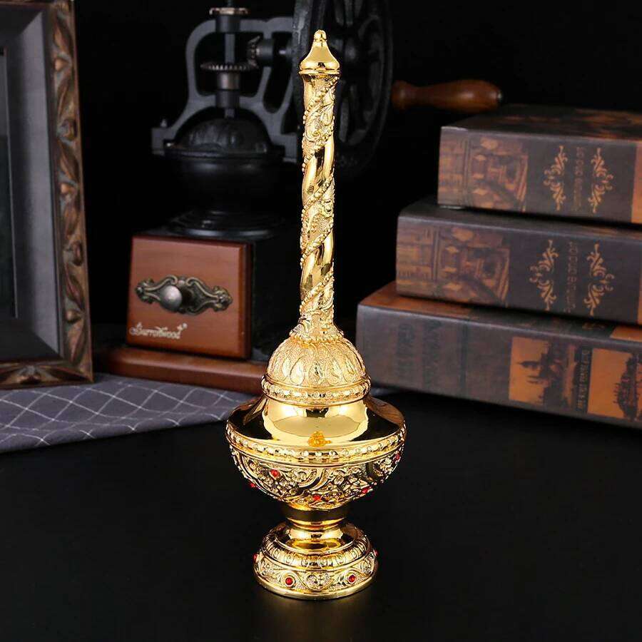 A creative metal bottle, perfume vaporizer, suitable for yoga, meditation, guests. XJ260305