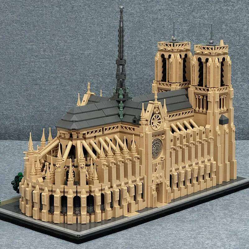 4383PCS Historical Architecture Notre Dame de Building Blocks Paris Landmark Assemble Bricks Toy Gift For Adult Friend Z260305