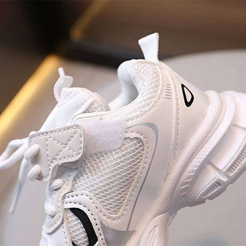 2026 New Spring Children Mesh Breathable Kids Sport Shoes Outdoor Tennis Fashion Girls Boys Sneakers EU 21-36 26Y0304