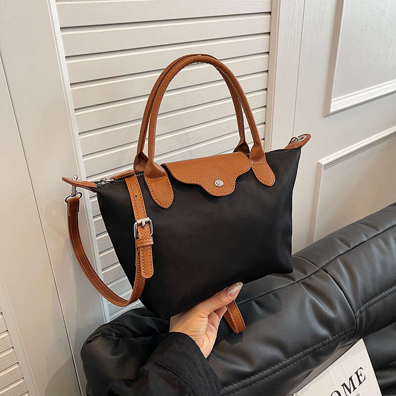 Women 2026 Summer Trend Women S New Casual Nylon Handbag Large Capacity Versatile Shoulder Crossbody Dumpling Bag