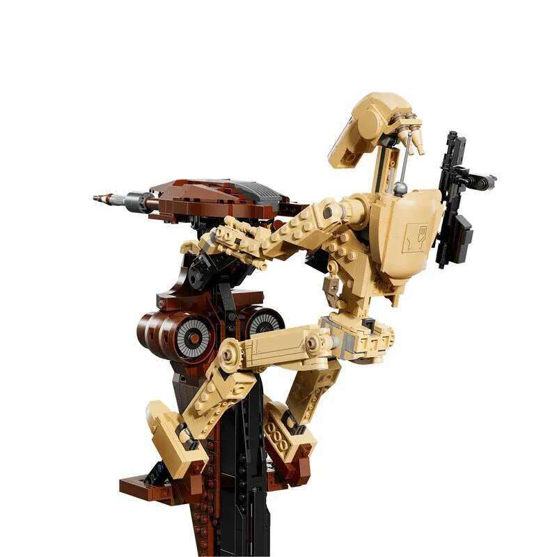 1088PCS Creative Battle Droid with STAP Building Blocks With Figure MOC Assemble Bricks Toy Gift For Children Adult Z260305