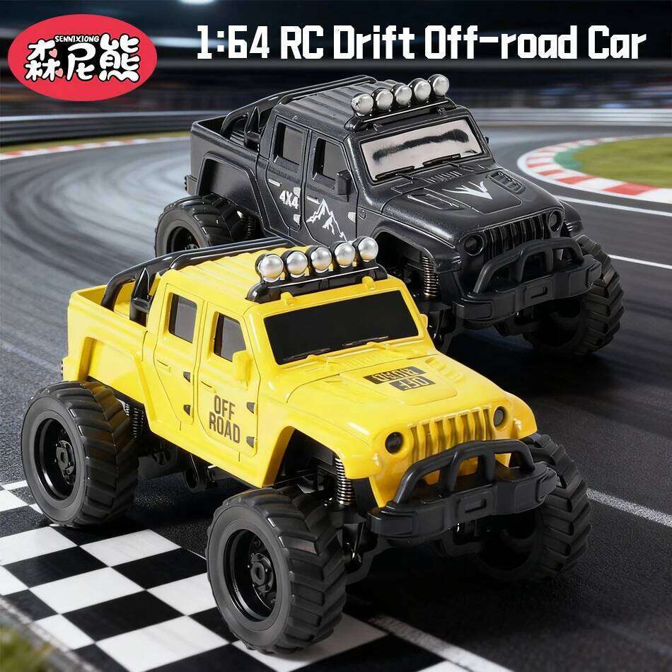 SENNIXIONG 1/64 RC RTR MINI Alloy Off-Road Car Speed Racing Drift SUV Climbing Truck All Terrain Vehicle Toy for Children Gift C260305