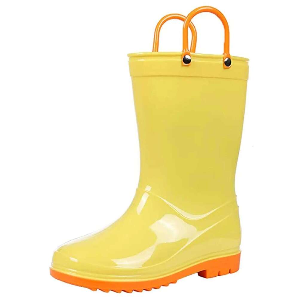Litfun New Summer For Girls Boys Rubber Waterproof Platform Children Shoes Soft Sole Outdoor Comfort Rain Kids Boots