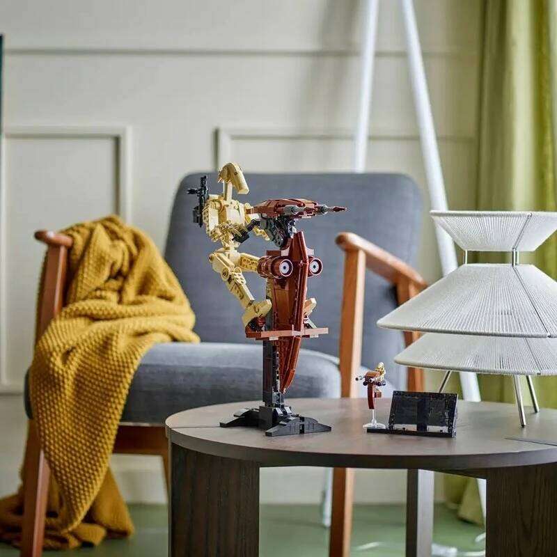 1088PCS Creative Battle Droid with STAP Building Blocks With Figure MOC Assemble Bricks Toy Gift For Children Adult Z260305