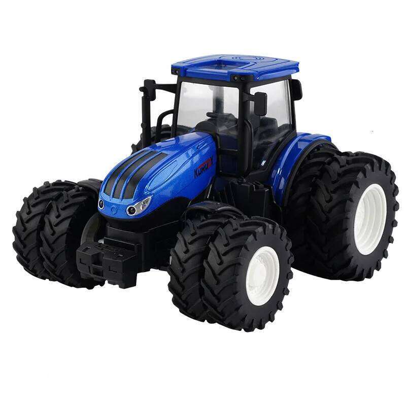 alloy control farmer tractor simulation engineering electric toy farm transport vehicle 2.4G remote contro vehicl C260305