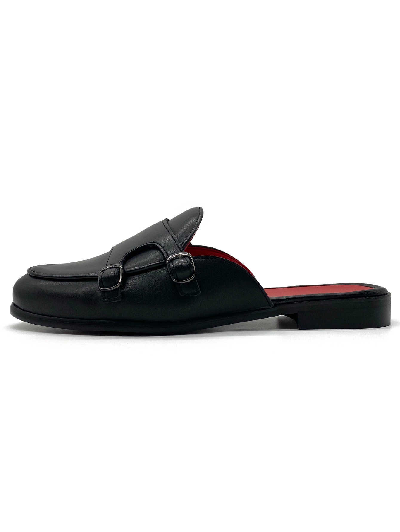 NXY Slippers Dress Shoes Lace Up Polished finish Flat-bottomed Cut Shoes Sandals Mid Black Shoes Leather Slippers Flip Flops For Men