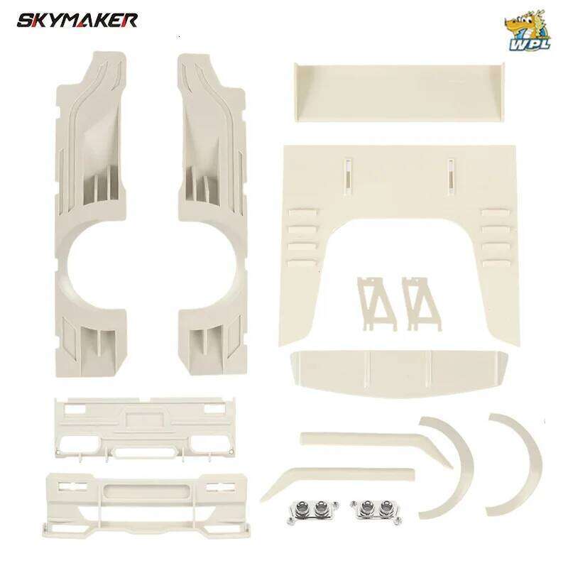 WPL Suzuki Carry 1/10 Dirft Climbing Truck LED Light On-road 260 Brushed Motor Pink D12 Car 1:10 For Kids Gifts RC Toys C260305