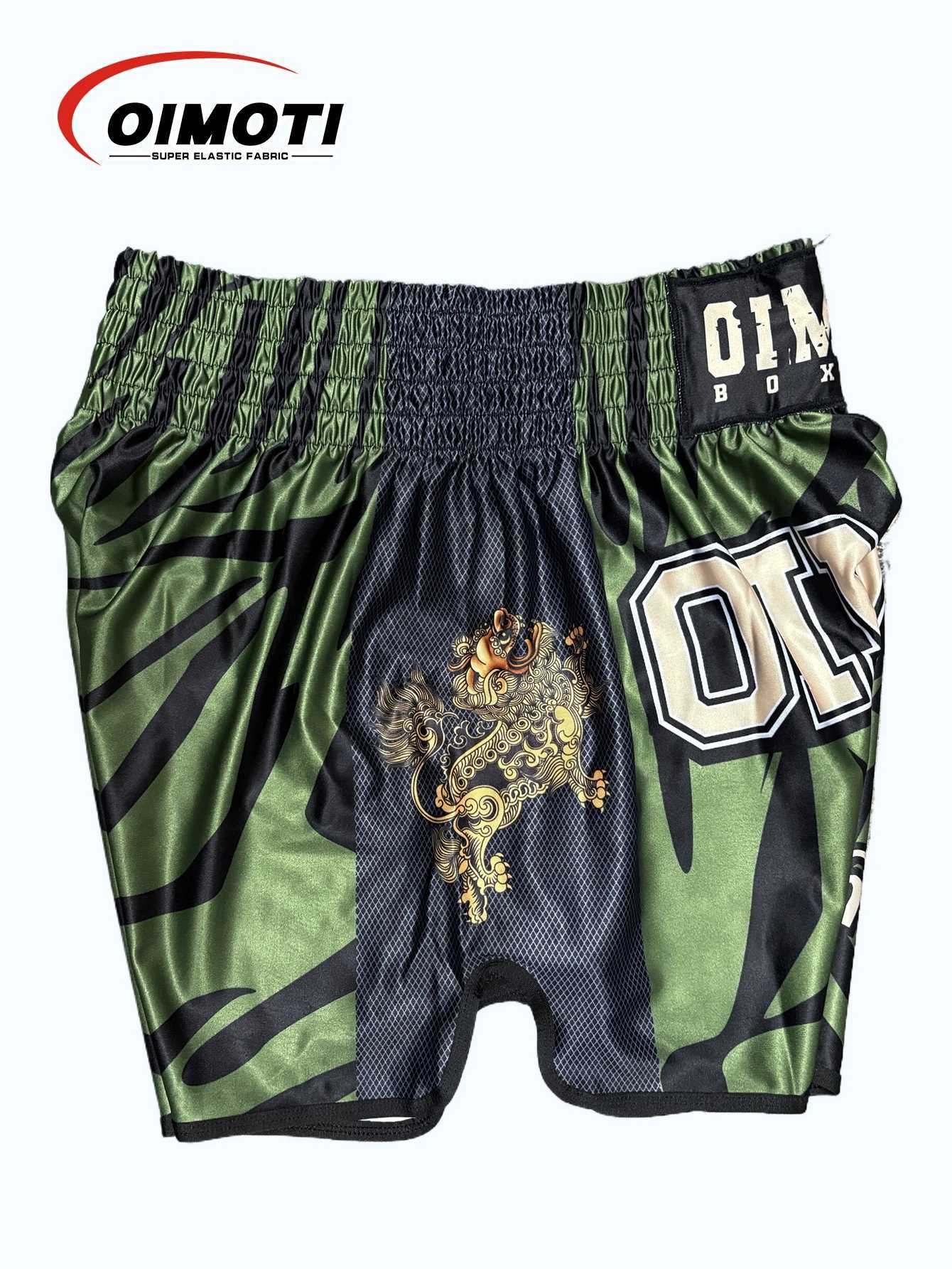 ONE Fitness Quick Dry Elastic Sports Shorts for Men Casual Martial Arts Boxing Wrestling Training Pants X2603061