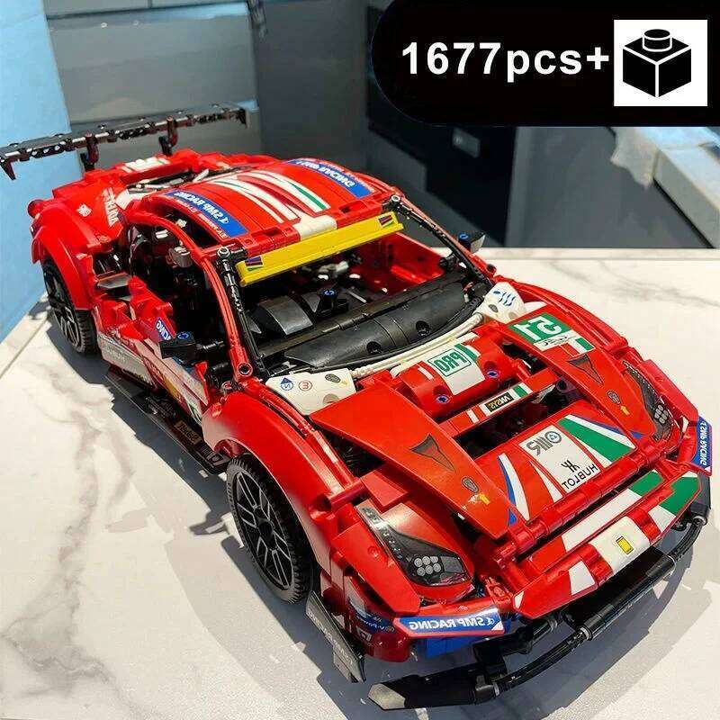 1677PCS New Technical City Racing Toys Building Blocks 42125 Vehicle Bricks Super Speed Sports Car Models Kids Adult Gifts Z260306