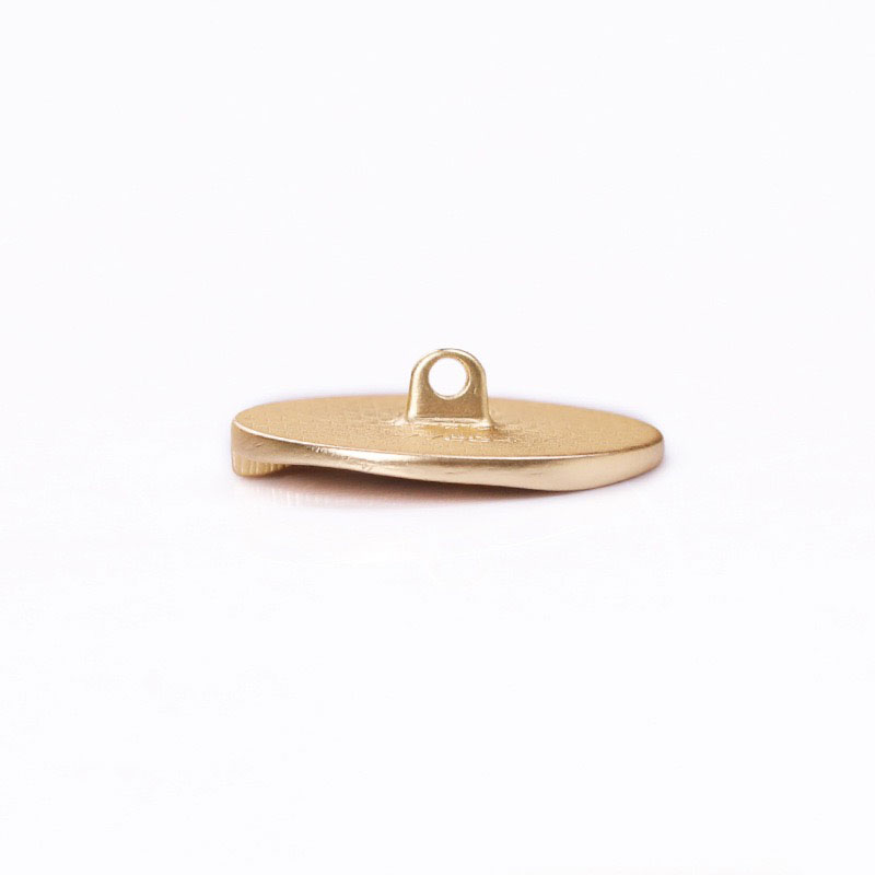 Rustic Year-Ring Style Metal Fasteners for Outerwear