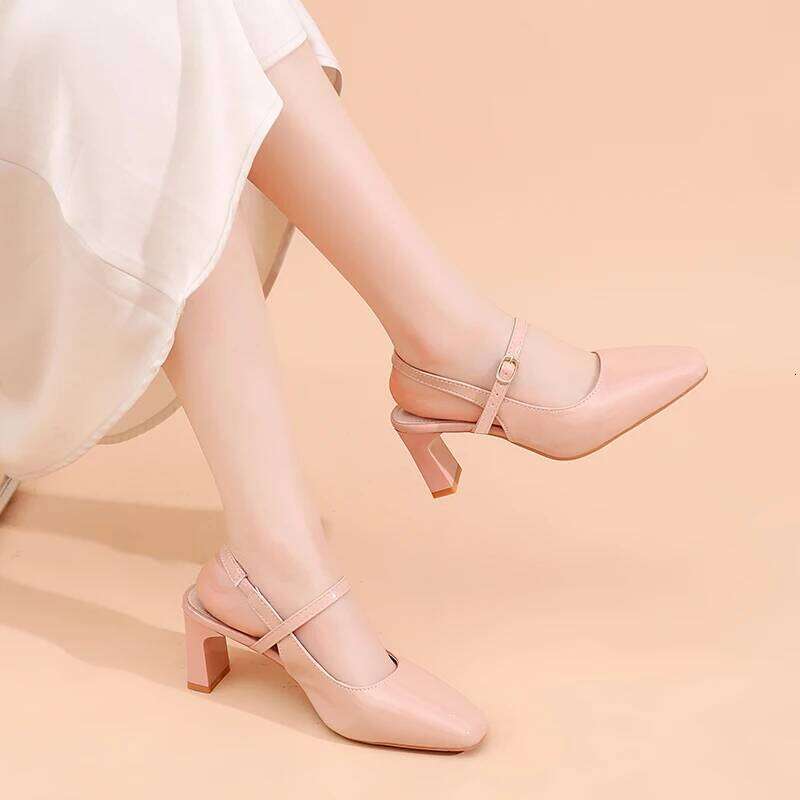 Elegant Sandals for Women-Pearl Embellished Ankle Strap Summer Shoes, Lightweight Comfortable Dressy, Wedding Beach Party Shoes