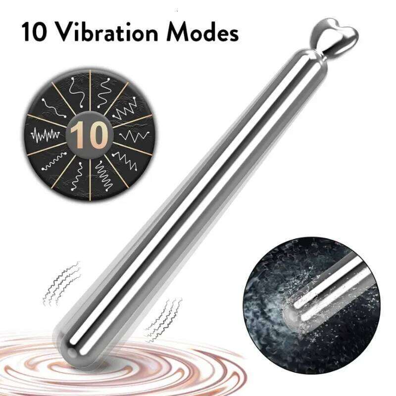 Beginner Men Vibrating Butt Prostate Massager Gay Bullet Vibrator G Spot Anal Plug for Adult Sex Toy W260305