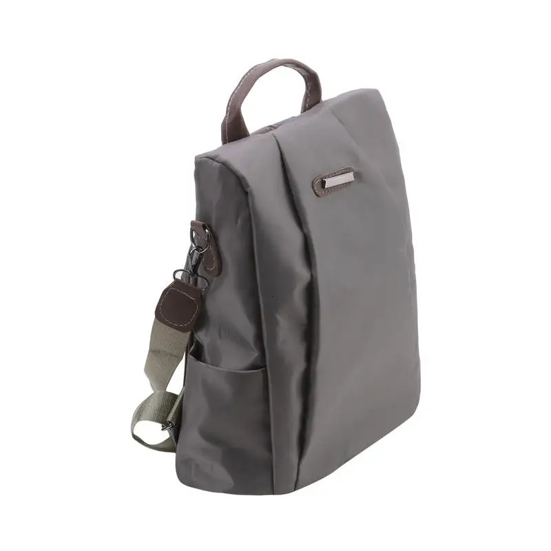 Womens Multifunction Backpack Casual Solid Color School Bag For Girls Fashion Detachable Strap Travel Shoulder Bag260228