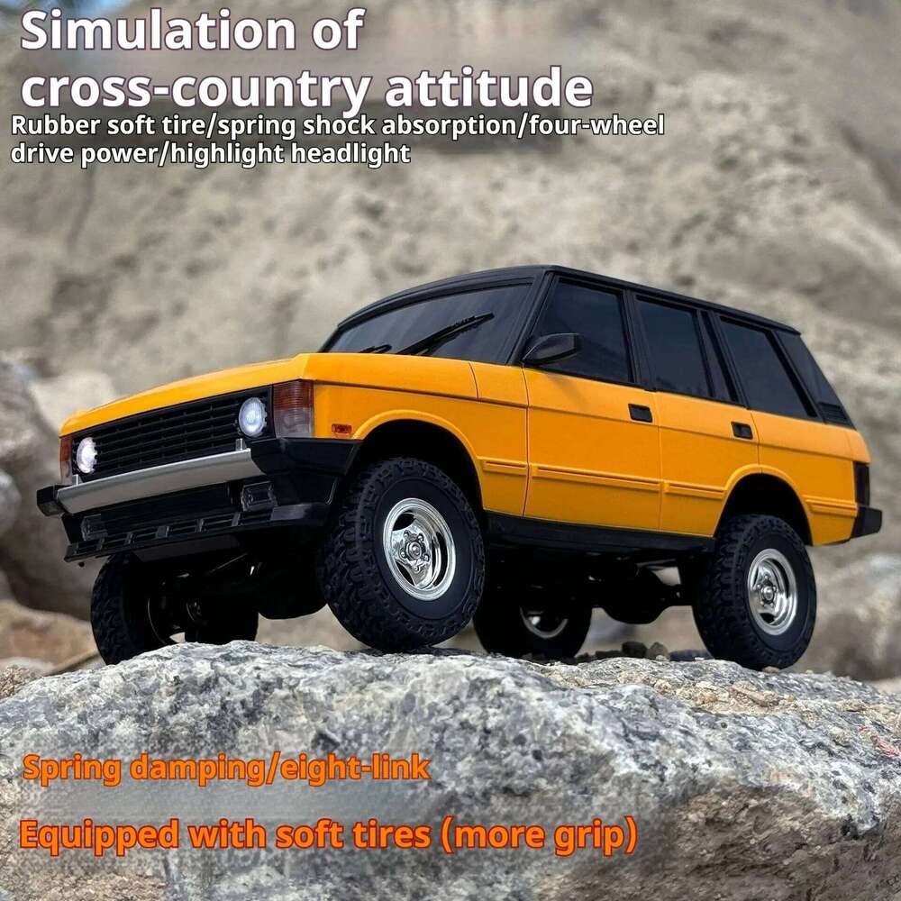 LDRC LD18401 1/18 Simulation Off-Road Remote Control Range Rover Model Rc Climbing Four Wheel Vehicle Children'S Toy Car C260305
