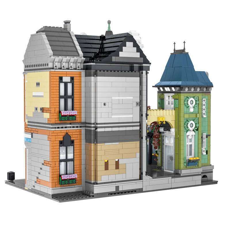 5477pcs URGE Street View Sets MOC Series Modular Toy Square City Architecture Building Blocks Bricks Model Kids Toys Boys Gifts Z260306