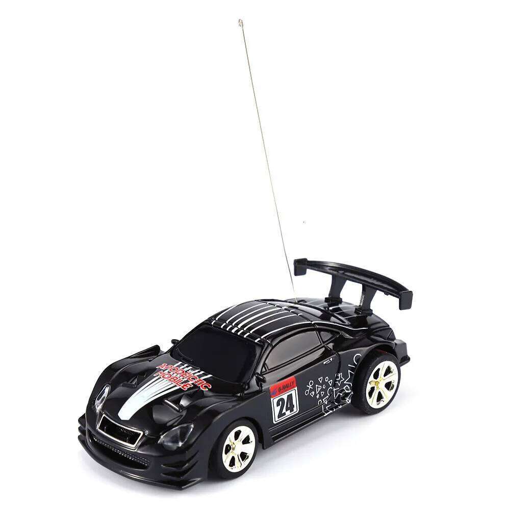 Multicolor Coke Can Mini Speed Sport RC Radio Remote Control Vehicle Micro Racing Car Toy Gift For Child-random indoor racer C260305