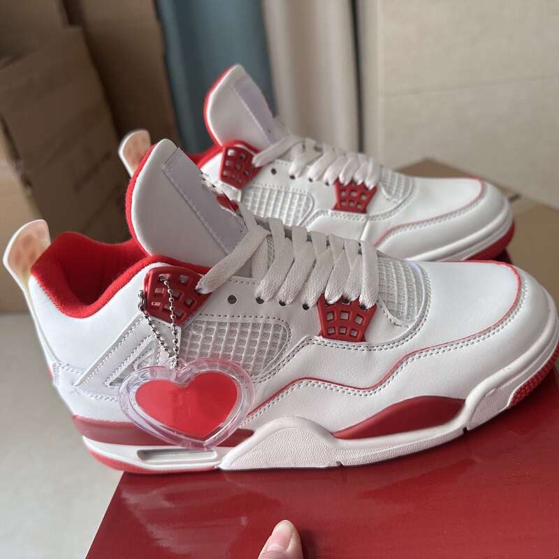 Designer Shoe Mens Shoes 4Shoes Men Basketball Shoes Sneaker White Cement Rare Fear Undefeated Navy Denim Worn Blue Cave Stone Forgfiix#