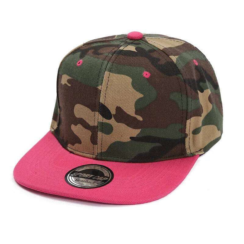Color-Blocked Flat-Brim Baseball Cap Versatile Sunshade and Sun Protection Outdoor Fashion Unisex Street Hip-Hop Hat Y260304