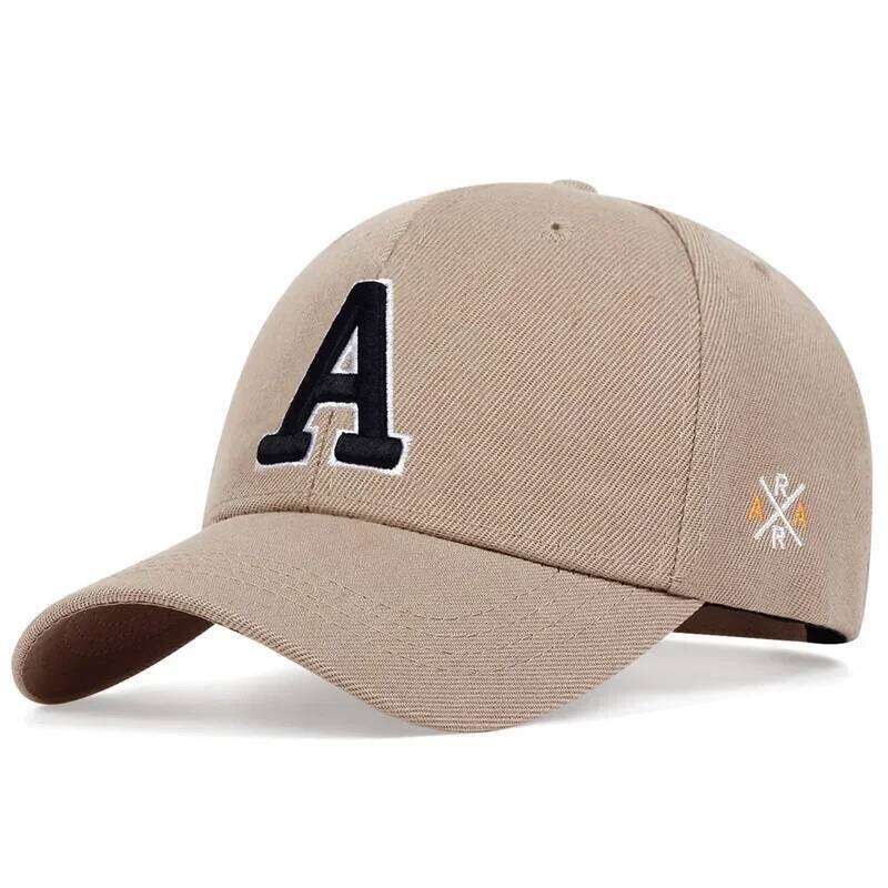 Unisex Letter Embroidery Baseball Spring and Autumn Snapback Adjustable Casual Cap Sunscreen Hat Y260304