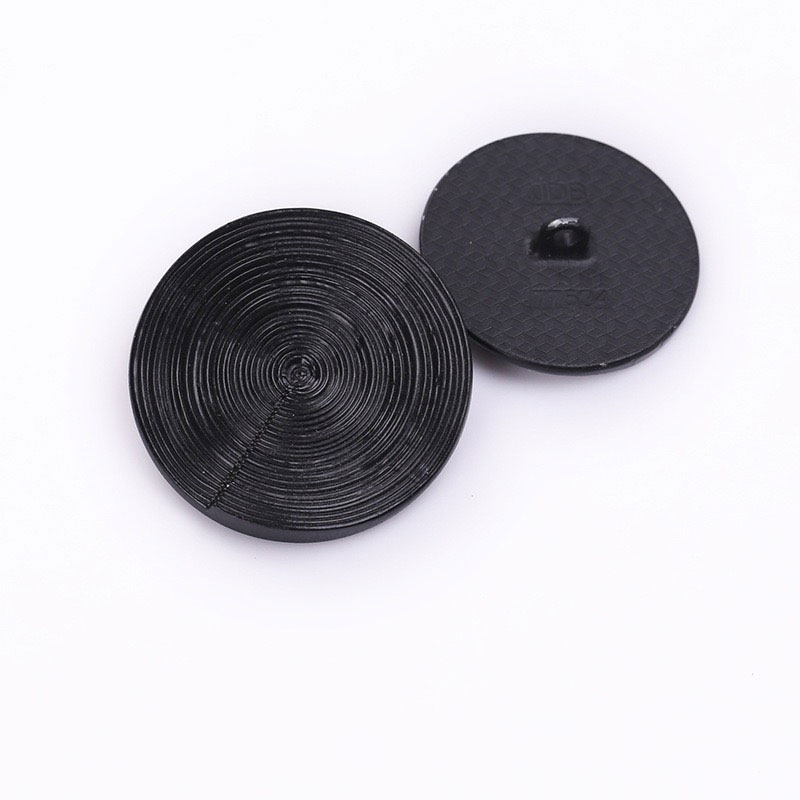 Rustic Year-Ring Style Metal Fasteners for Outerwear