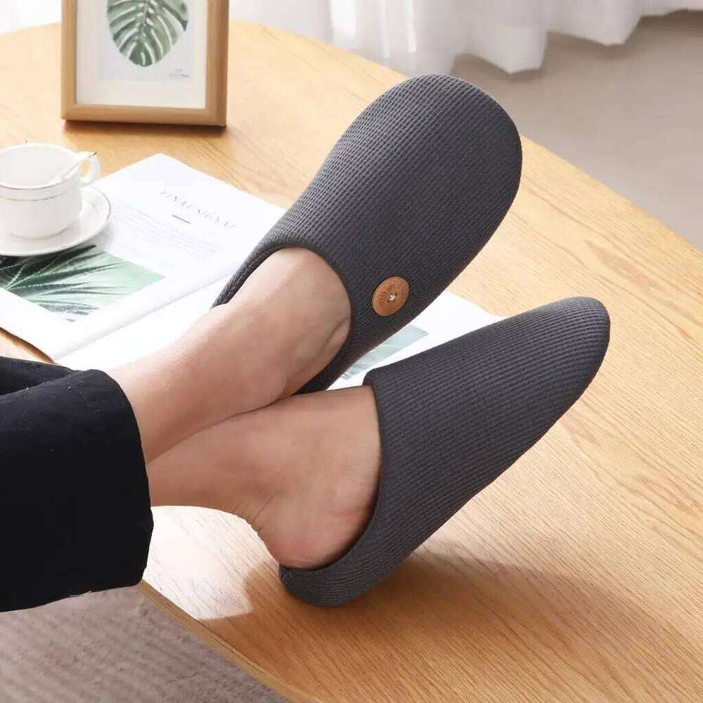 Litfun Warm Cotton For Women Men Fluffy Fur Indoor Flats Slip-on Soft Slippers Couple House Mute Slides