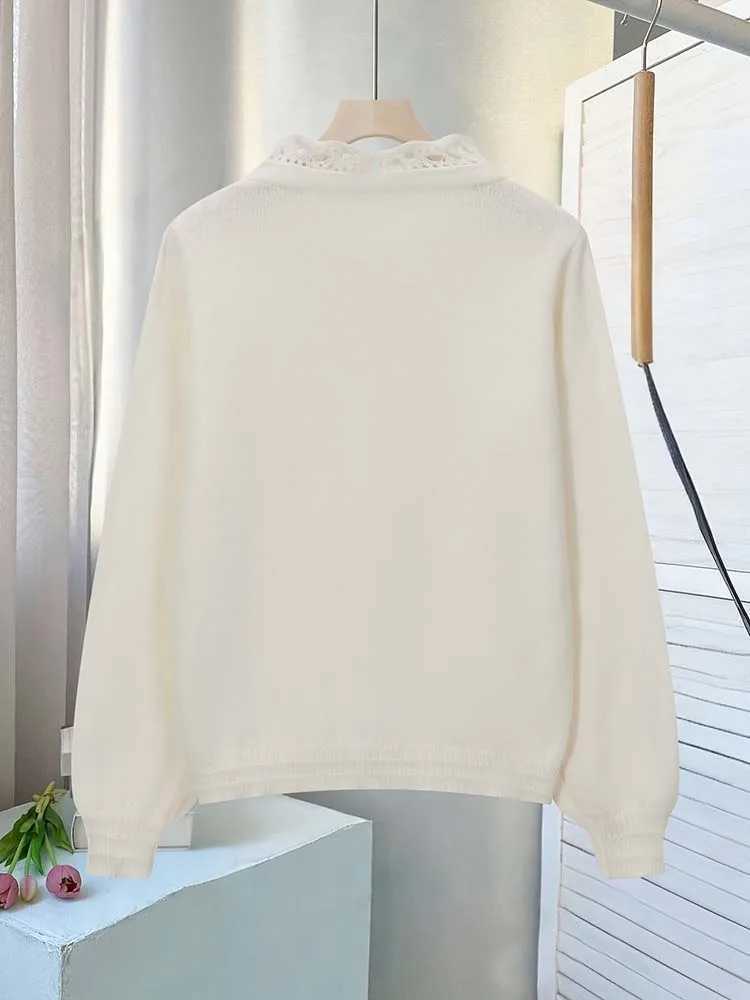 Womens Autumn/Winter Round-Neck Fashion Front-Open Cardigan Sweater Loose and Casual Elegant and Stylish Versatile Outdoor M260306