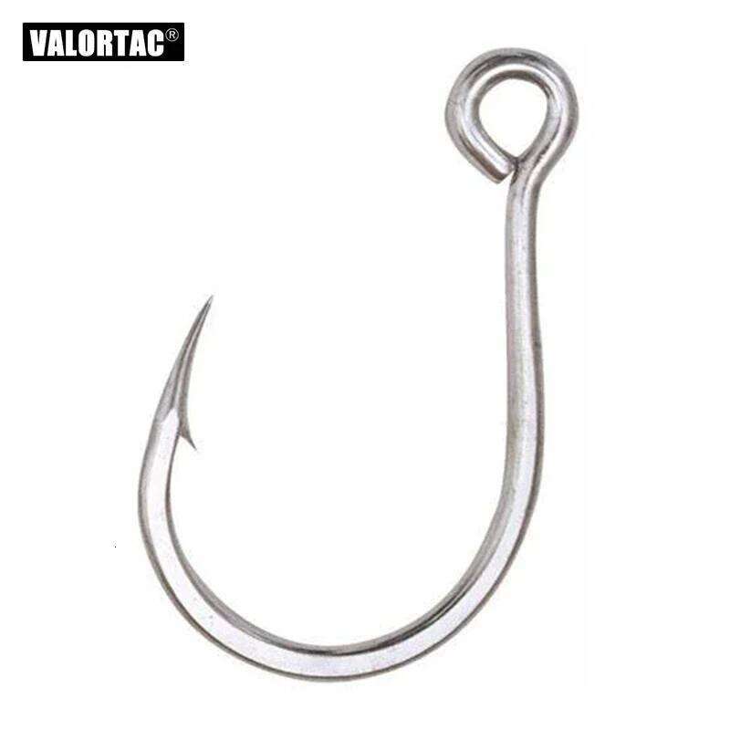 inline Big Eye single replace the treble hook 12pcs/pack FishHooks For Live Bait Single Fishing Hooks S260305