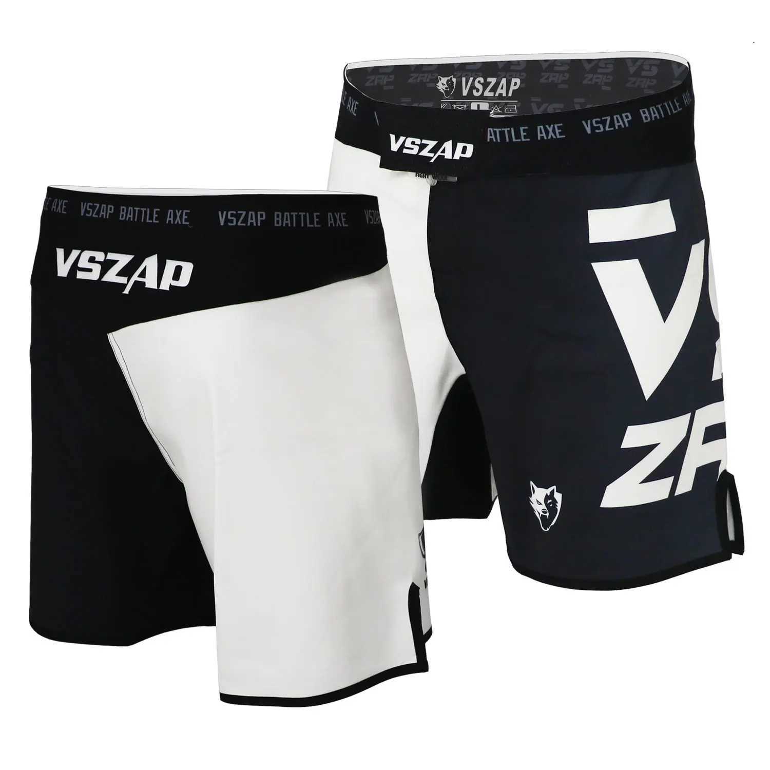 VSZAP Sports Casual Running Mens Large Size Wear-resistant American Fighting Jiu-Jitsu Training Boxing Muay Thai Shorts X260306