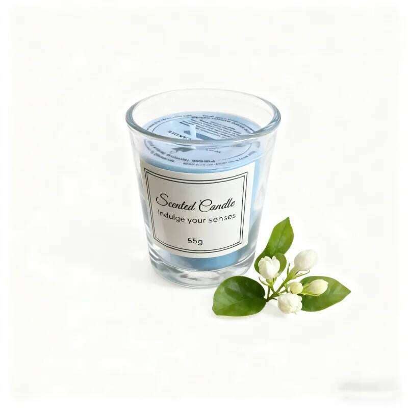 Cup Aromatherapy Premium Gift Box Glass Handmade Soy Wax Smokeless Creative Candle Birthday Wedding Decoration W260304 W260305