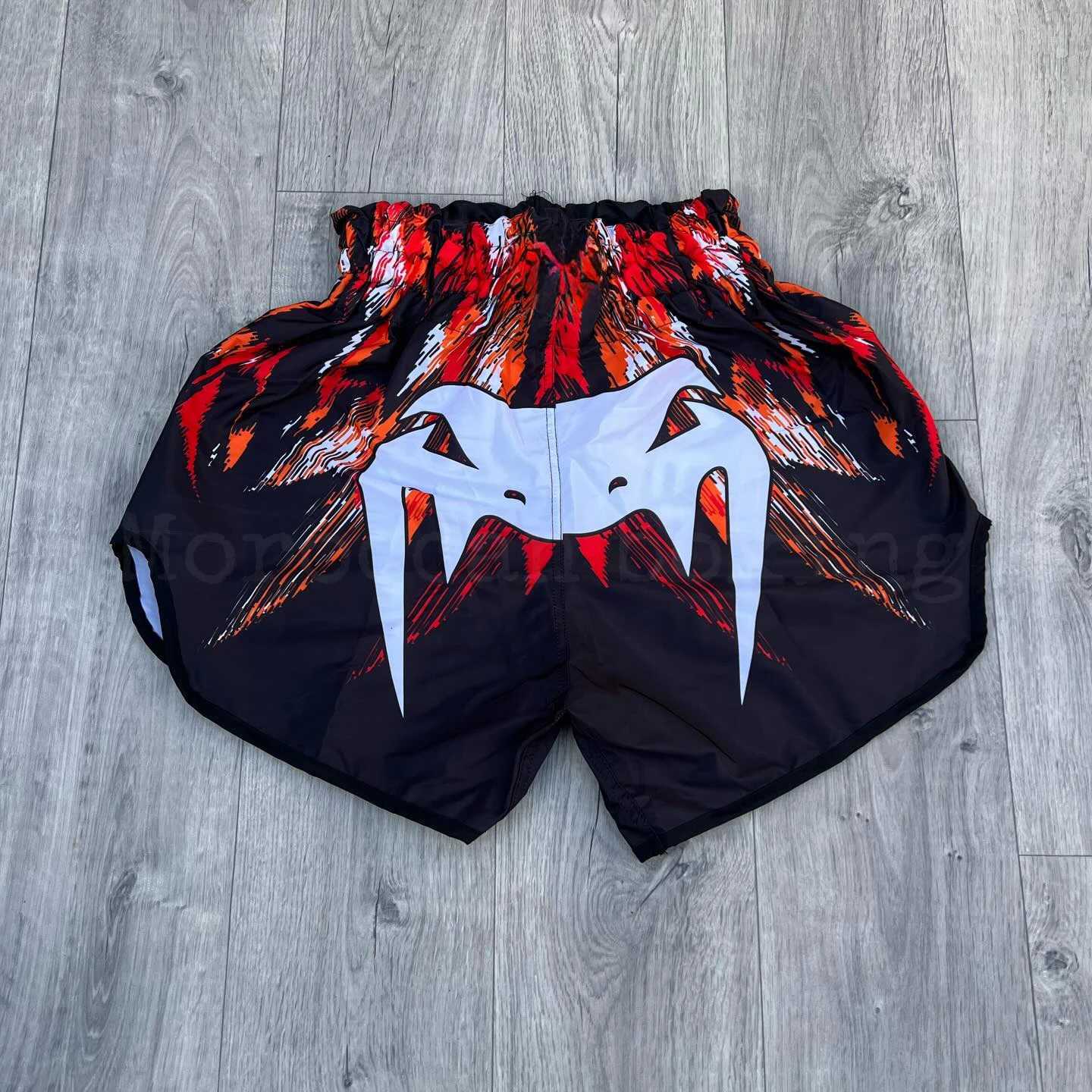 2026 New Summer Men Boxing Shorts Oversized Breathable Quick Drying MMA Training Jujitsu Shorts Octagonal Cage Sports Shorts X260306