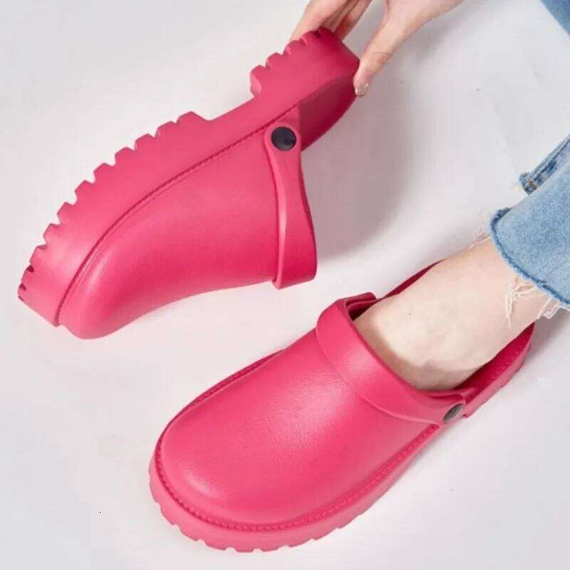 Litfun Summer Fashion Platform Sandals For Outdoor Anti-slip Thick Sole EVA Beach Slippers Women New Comfort Garden Shoes