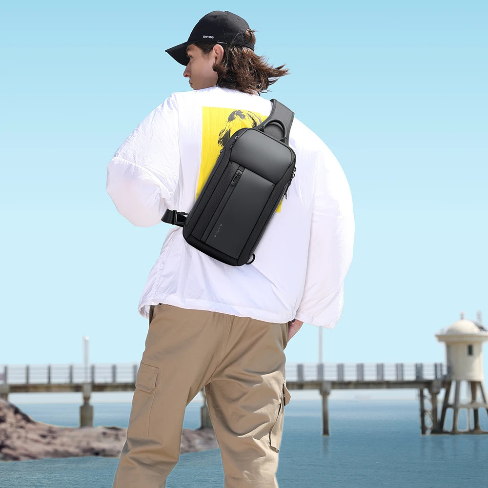 Bange Oxford Fashion Waterproof Chest Bag Crossbody Bag Mens Models Mens Chest Bag Leisure Shoulder Satchel Large Capacity 260305