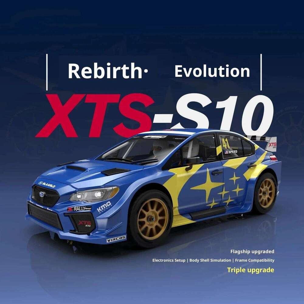 Leilalo XTS-S10 1/10 Scale Remote Control Electric Four-Wheel Drive Rally Car Brushless Off-Road RC Model Vehicle C260305