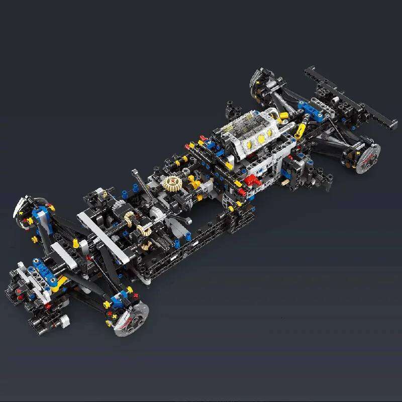 moc Famous Racing Car Assembly Creative Building Blocks Toy Technical Model, Decoration, Birthday Gift for Children 3350pcs Z260306