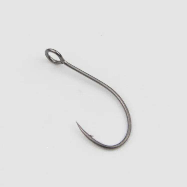 50pcs Hook Big Eyed Circle Hooks Barbed Fishhook Pesca Lure Sea Fishing High Quality Goods S260305