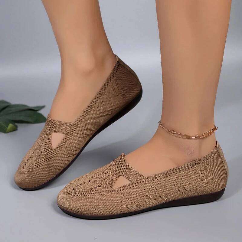 Flats Flat Round Toe Sneakers 2025 New Spring Autumn Loafers Shallow Comfortable Lolita Shoes Women Zapatos