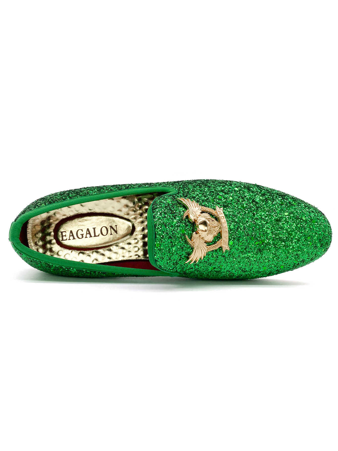 Glitter Shoes Designer Men Loafers Fashion Mens Dress Shoes High Quality Flat Pointed Toes Formal Business Wedding Party Shoe E89