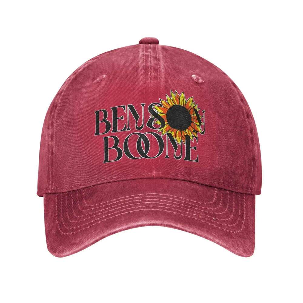 Benson Boone Baseball Caps Vintage Distressed Denim Headwear for Men Women Outdoor Running Adjustable Hats Cap Fashion Y260304