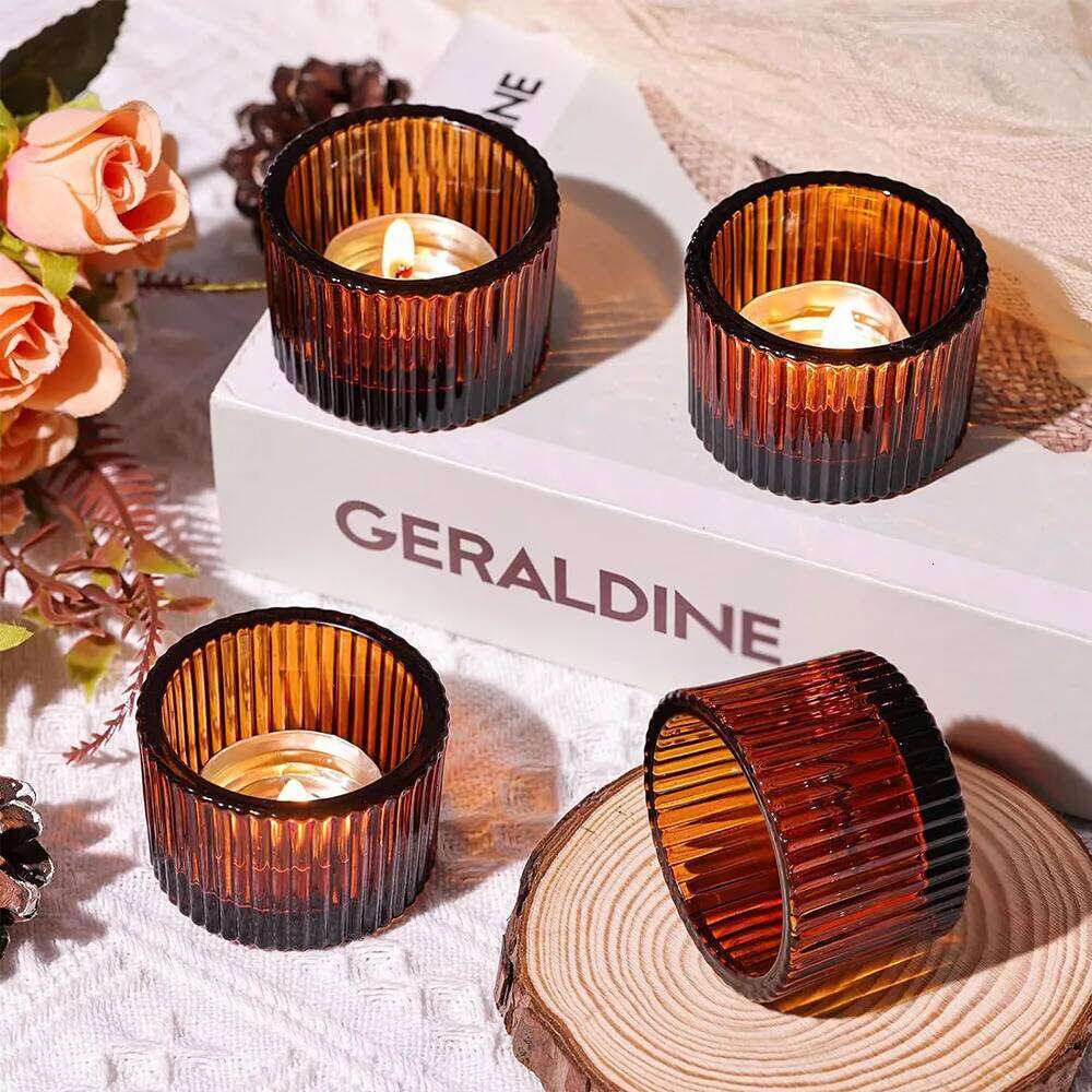 Tealight Gold Holders,Votive Tea Light Candle Holder Glass for Centerpieces Wedding Table Decor,Party Supplies,Home Decor XJ260305